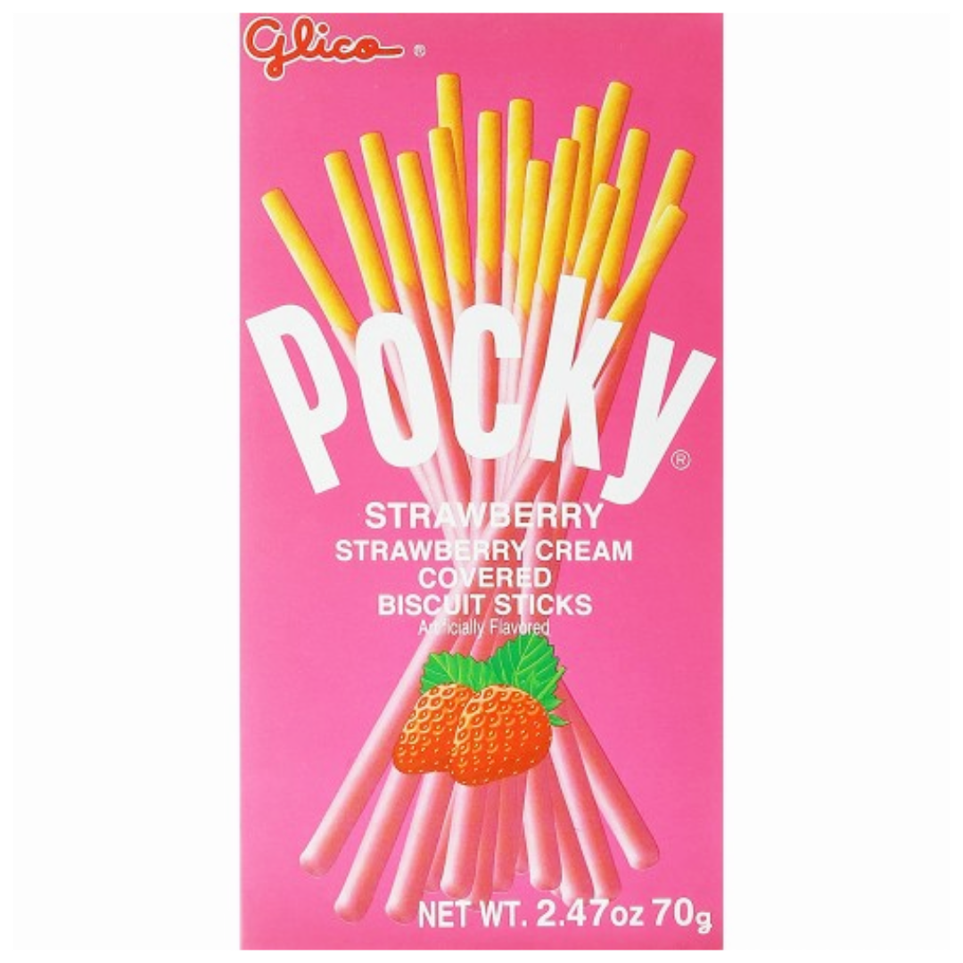 GLICO POCKY STRAWBERRY 2.47OZ
