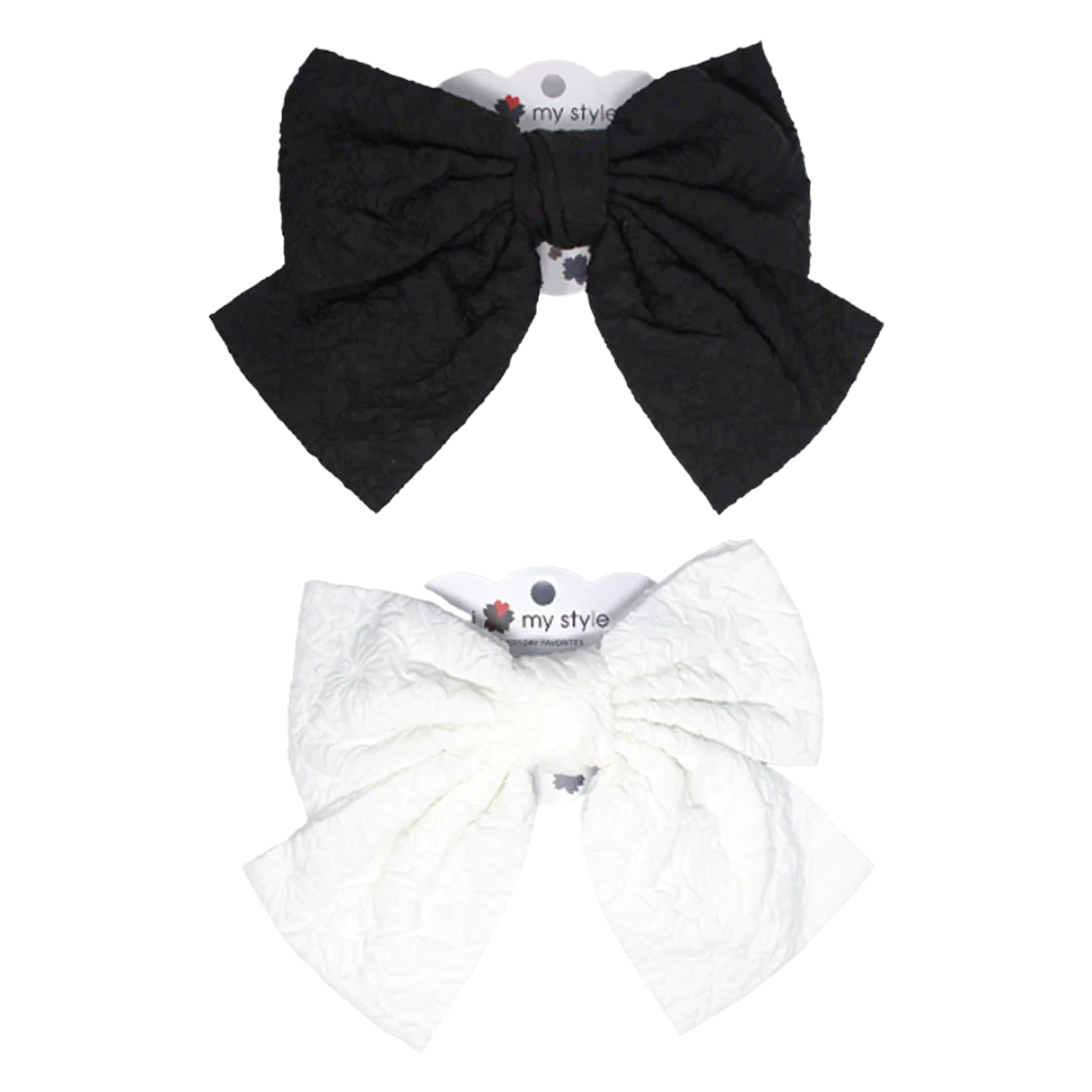 HAIR ACC HAIR CLIP BIG RIBBON