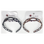 HAIR ACC HEADBAND BLACK AND BROWN