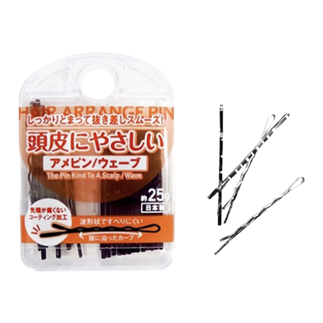KIND TO SCALP HAIR PIN WAVE BLACK