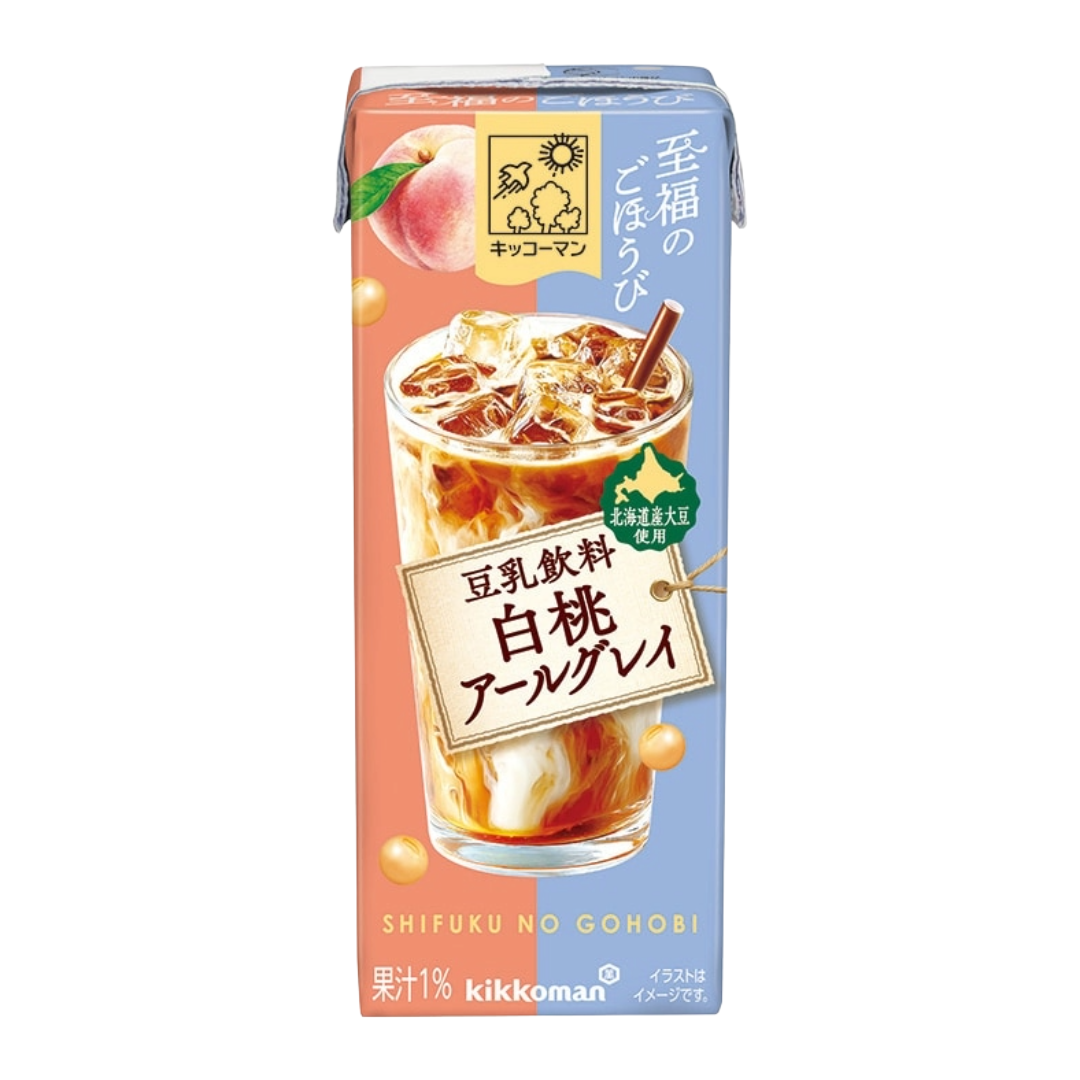 KKM SOY MILK PEACH EARL GRAY