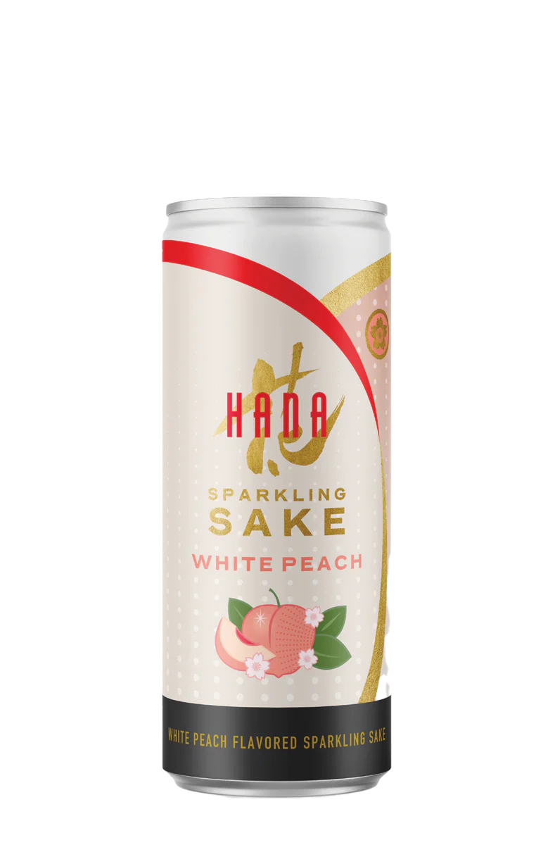 TAKARA HANA CAN WHITE PEACH 250ML