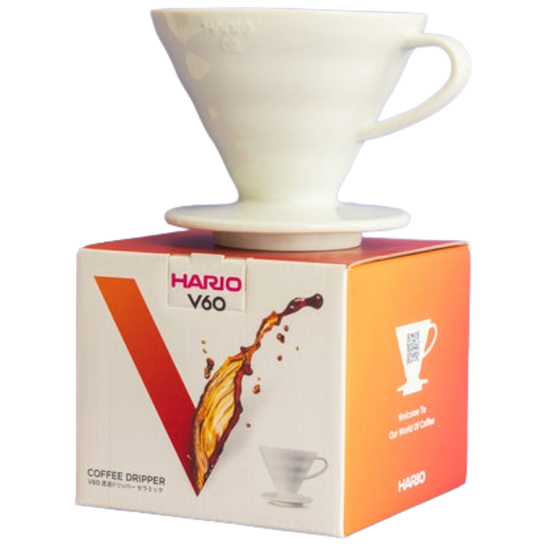 HARIO GLASS V60 CERAMIC COFFEE DRIPPER