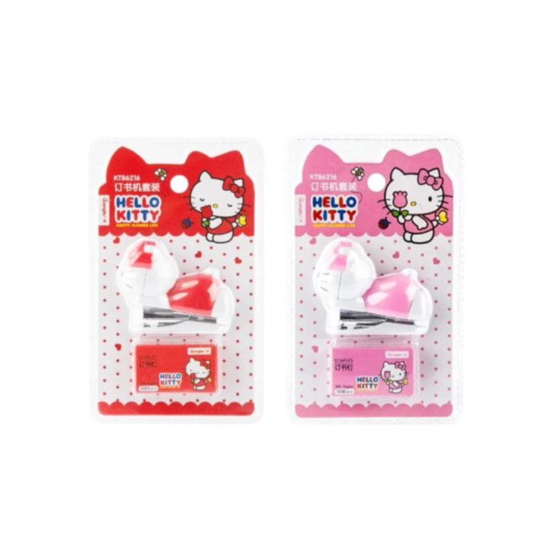 HELLO KITTY MINI STAPLER WITH REFILL