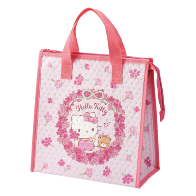 SKATER HELLO KITTY COOLER BAG FLOWER LEASE 265×275×120MM