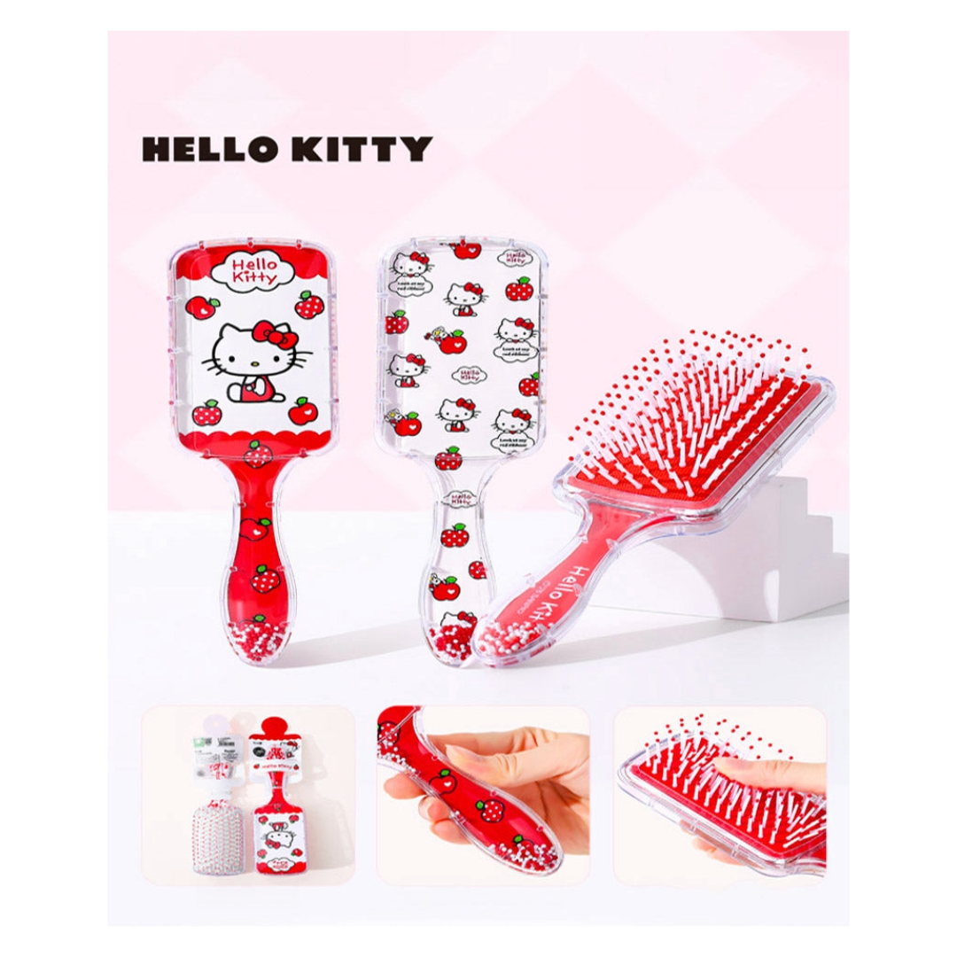 SANRIO HELLO KITTY APPLE HAIR BRUSH