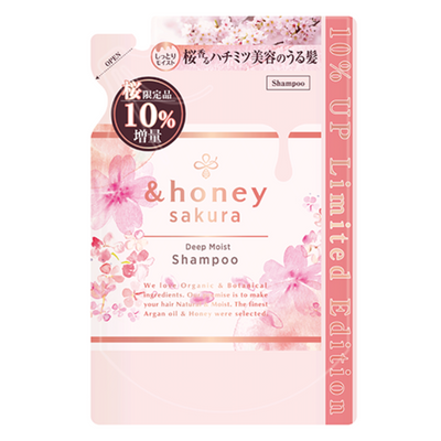 VICREA & HONEY SAKURA DEEP MOIST SHAMPOO REFILL 385ML