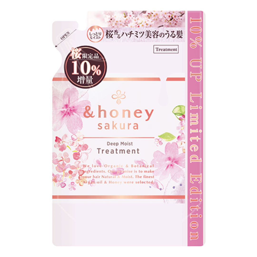 VICREA & HONEY SAKURA DEEP MOIST TREATMENT REFILL 385ML