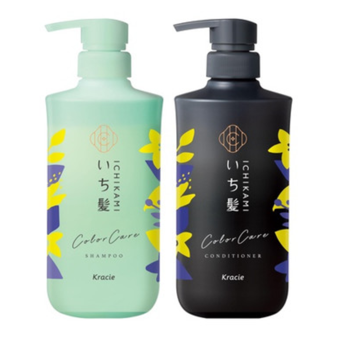 KRACIE ICHIKAMI COLOR CARE SHAMPOO CONDITIONER SET