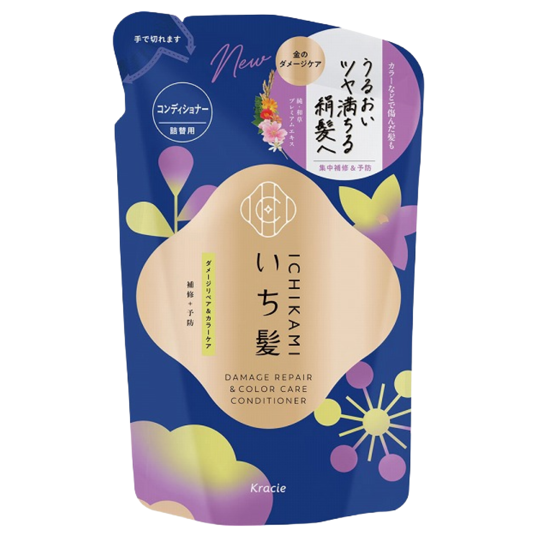 KRACIE ICHIKAMI DAMAGE CARE CONDITIONER REFILL 330G