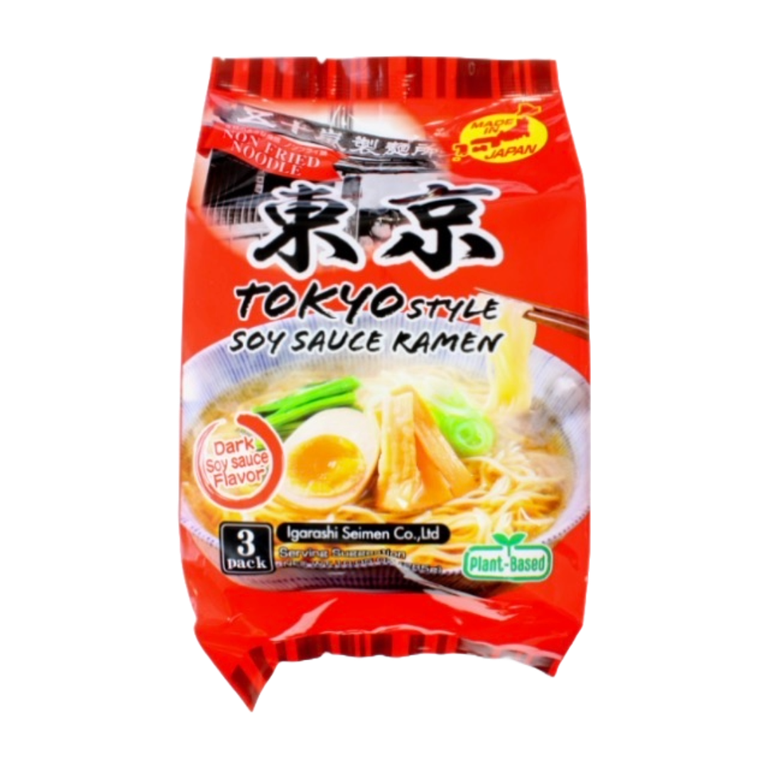 IGARASHI TOKYO SHOYU RAMEN 3P ANIMAL FREE