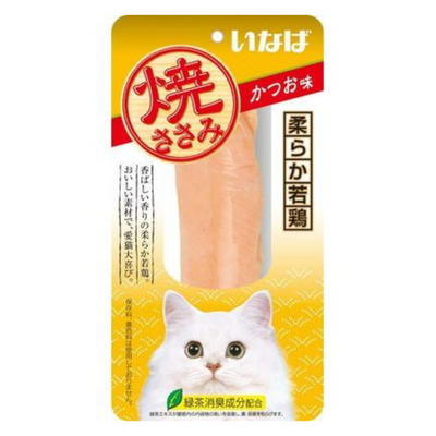 INABA CAT TREAT GRILLED CHICKEN FILLET BONITO
