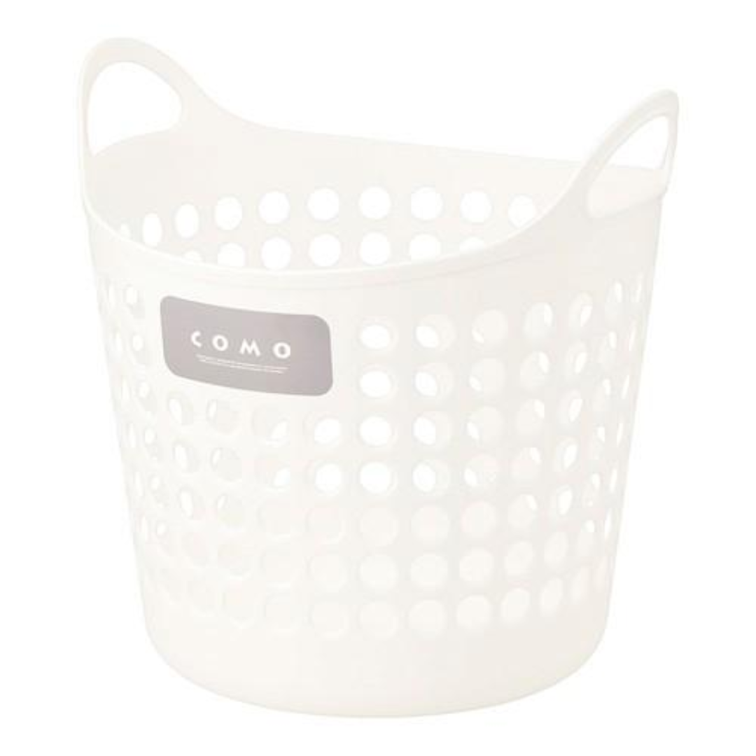 INOMATA COMO SOFT BASKET WHITE LARGE