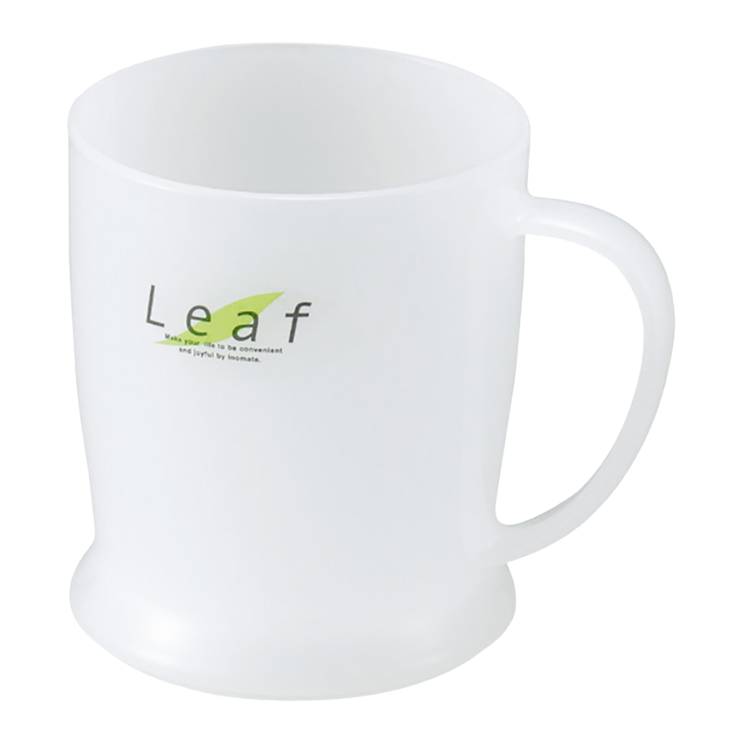 INOMATA PLASTIC CUP LEAF NATURAL