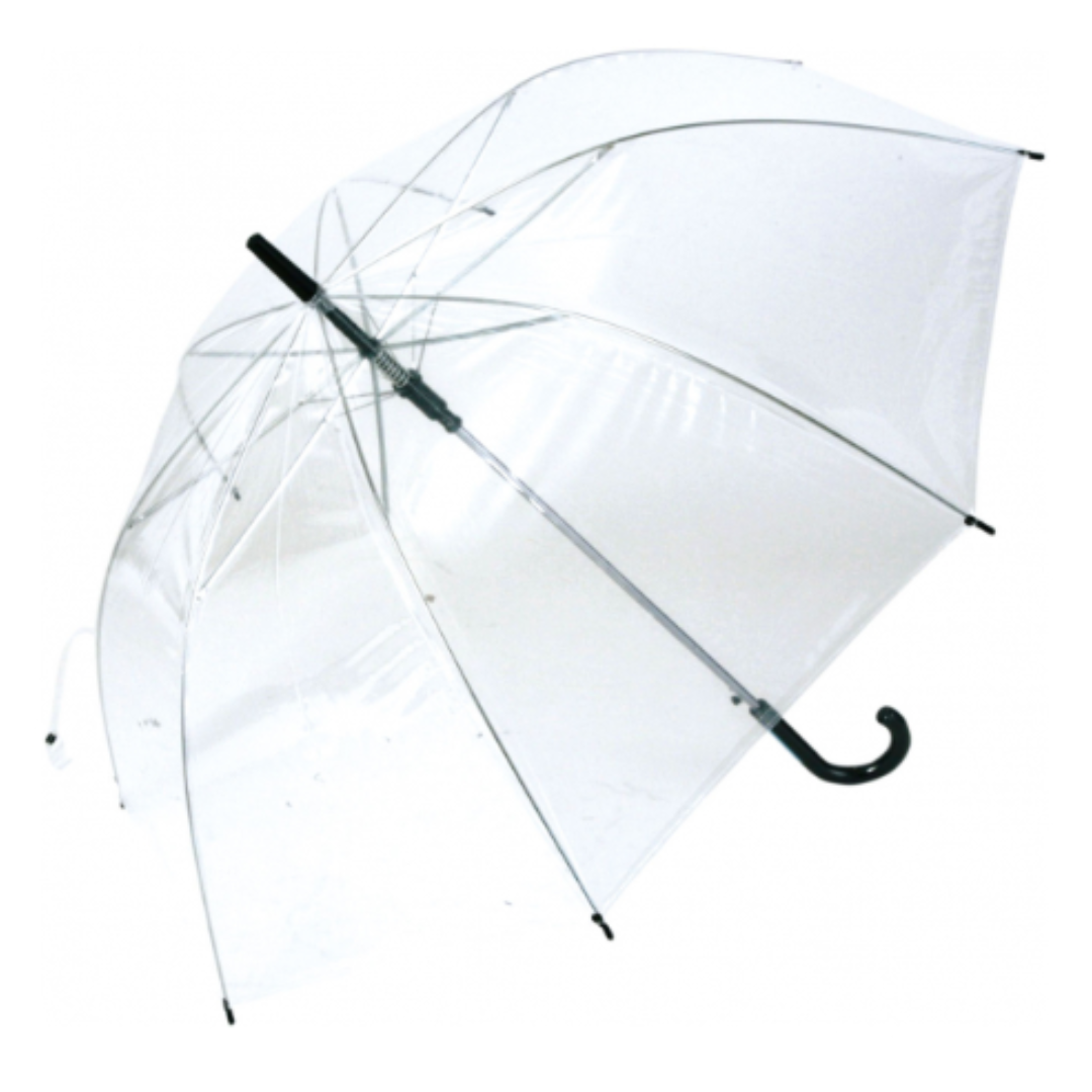 JUMP CLEAR UMBRELLA 60CM BLACK