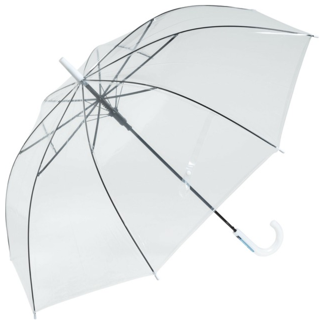 JUMP CLEAR UMBRELLA 60CM WHITE