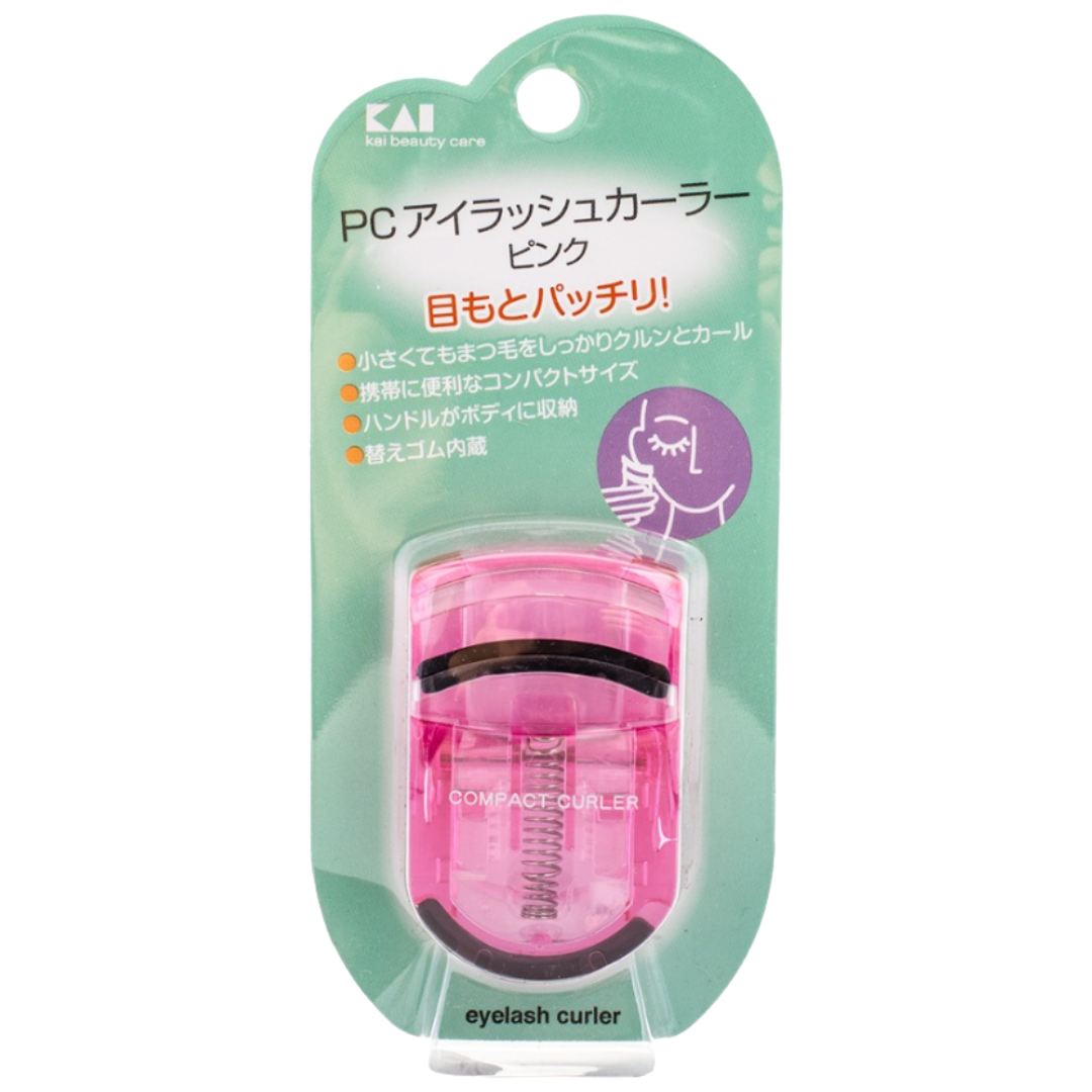 KAI COMPACT EYELASH CURLER PINK