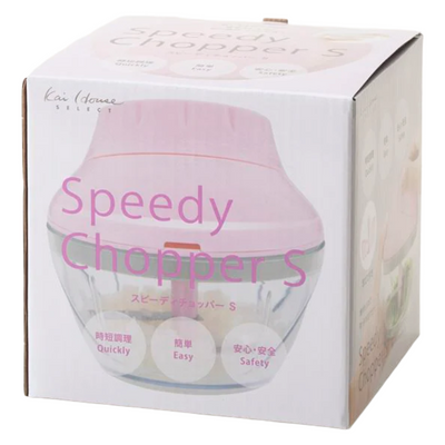 KAI HOUSE SELECT SPEEDY FOOD CHOPPER PINK