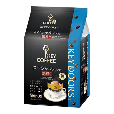 KEY COFFEE DRIP SPECIAL BLEND DARK ROAST 10P
