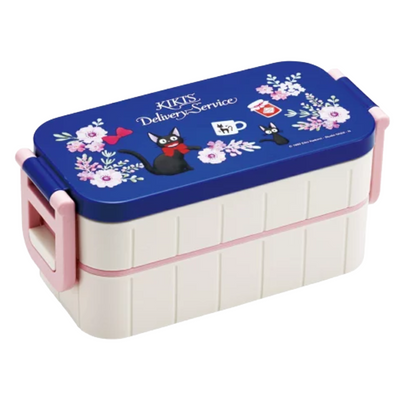 SKATER KIKI'S DELIVERY SLIM 2 TIER LUNCH BOX 600ML
