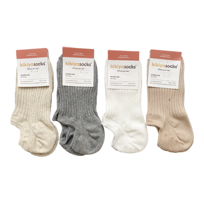 KIKIYA DOUBLE CYLINDER RIBBED SOCK