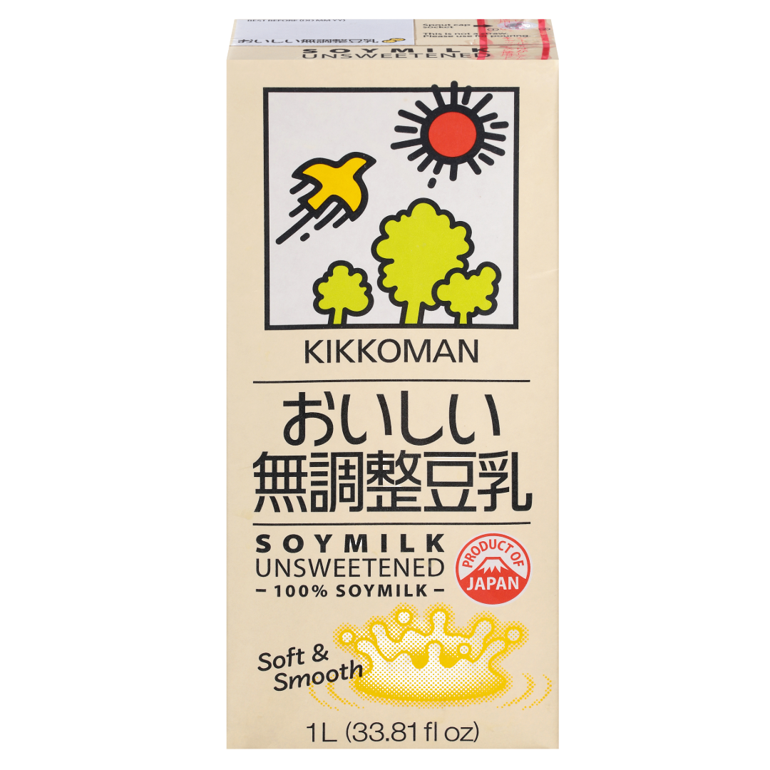 KKM SOY MILK UNSWEETENED 1L