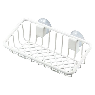 KITCHEN RACK SPONGE HOLDER WHITE