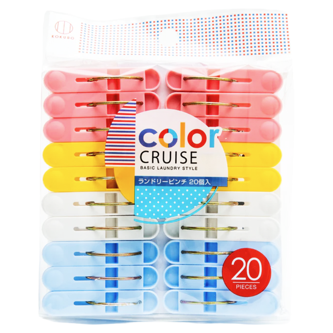 CLOTHESPIN 20P COLOR
