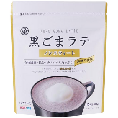 KUKI KUROGOMA SESAME LATTE UNSWEETENED150G