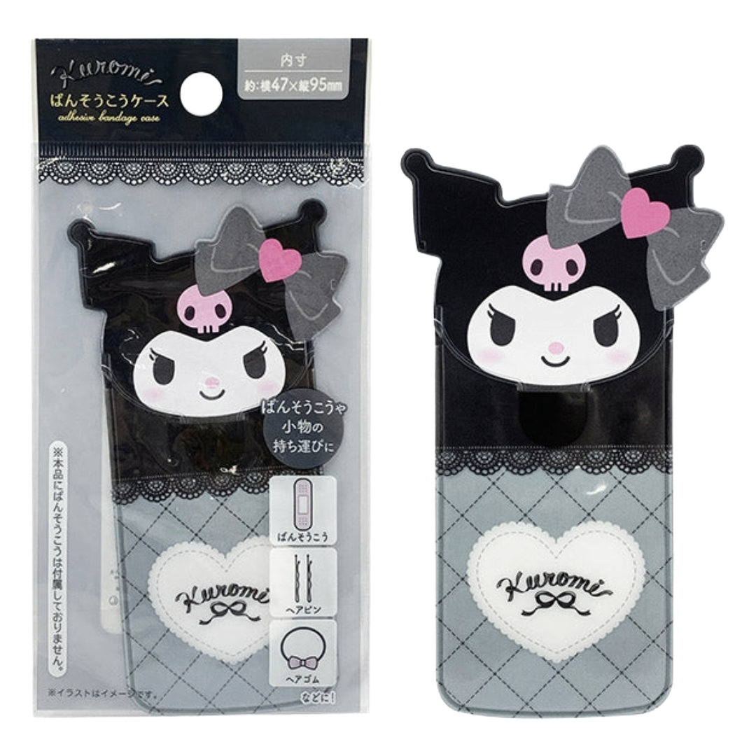SANRIO BANDADE CASE  KUROMI 4.7X9.5CM