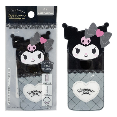 SANRIO BANDADE CASE  KUROMI 4.7X9.5CM