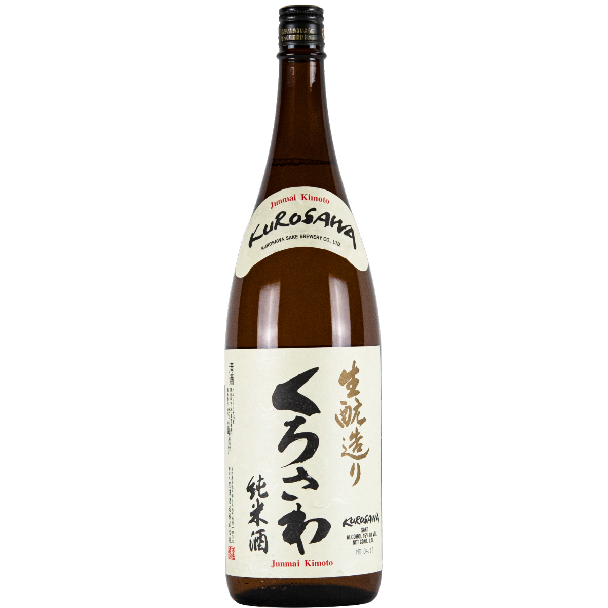 KUROSAWA JUNMAI KIMOTO 1.8L