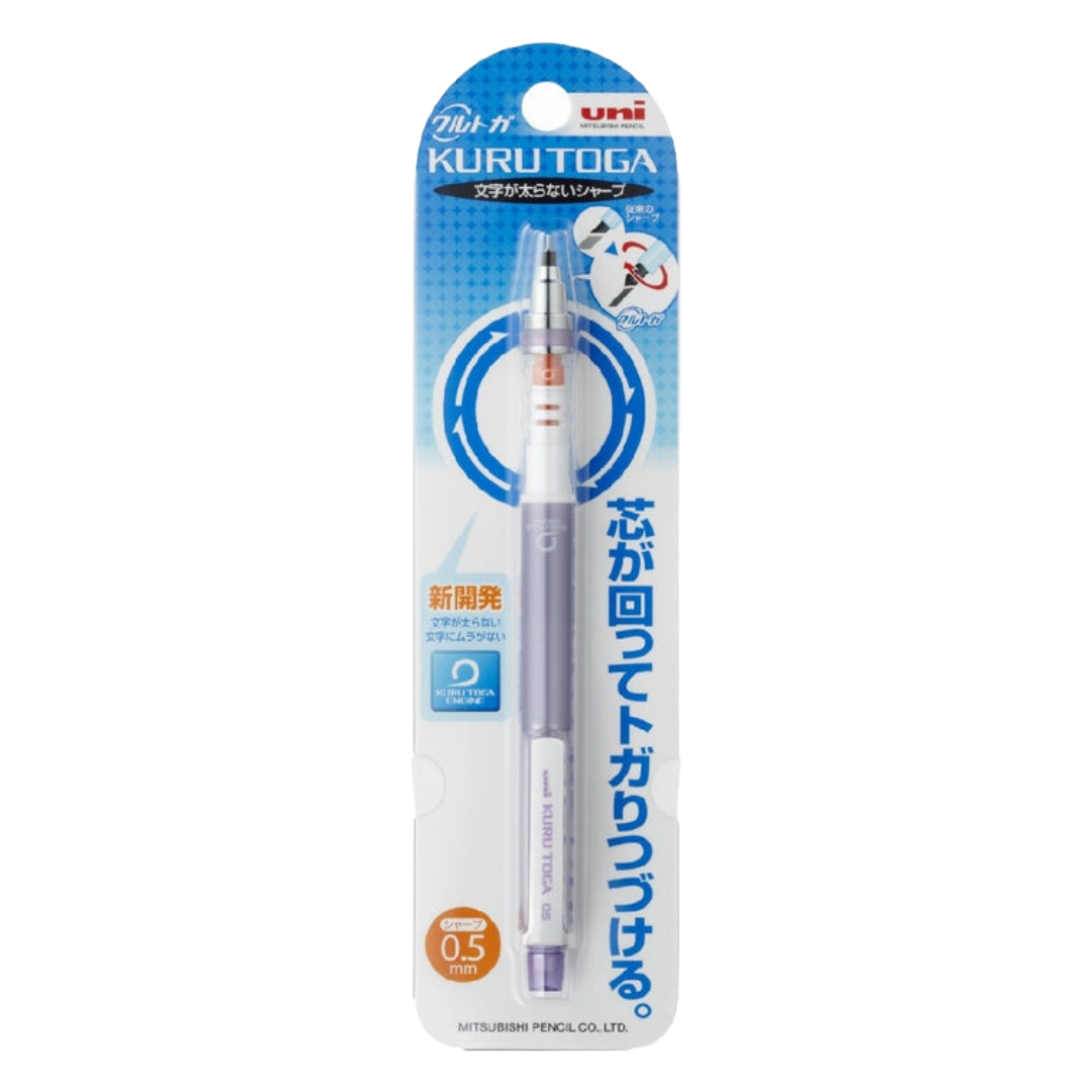 KURUTOGA MECHANICAL PENCIL STANDARD 0.5MM VIOLET