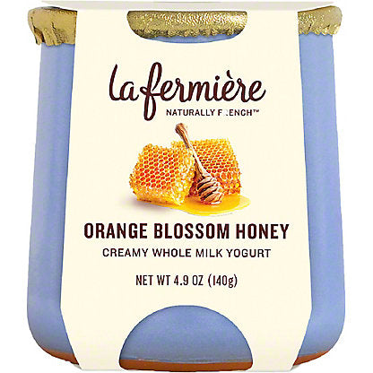 LA FERMIERE YOGURT ORANGE BLOSSOM HONEY