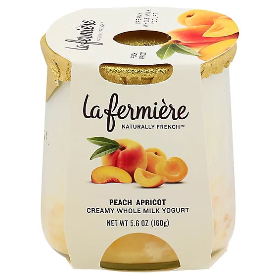 LA FERMIERE YOGURT PEACH APRICOT