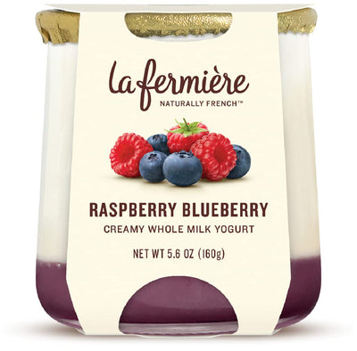LA FERMIERE YOGURT RASPBERRY BLUEBERRY