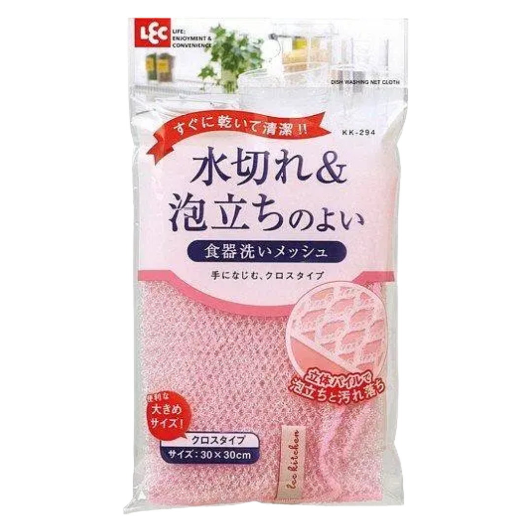 LEC DISH SCRUBBER MESH SPONGE