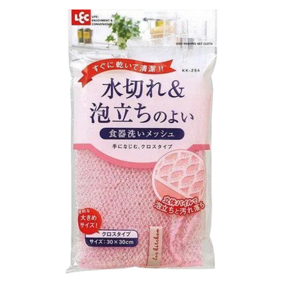 LEC DISH SCRUBBER MESH SPONGE