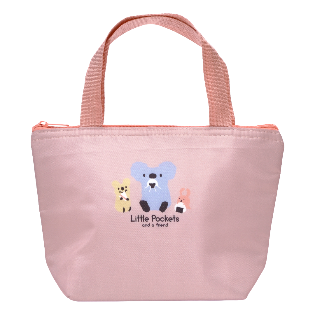 KOKUBO LITTLE POCKETS LUNCH BAG PINK