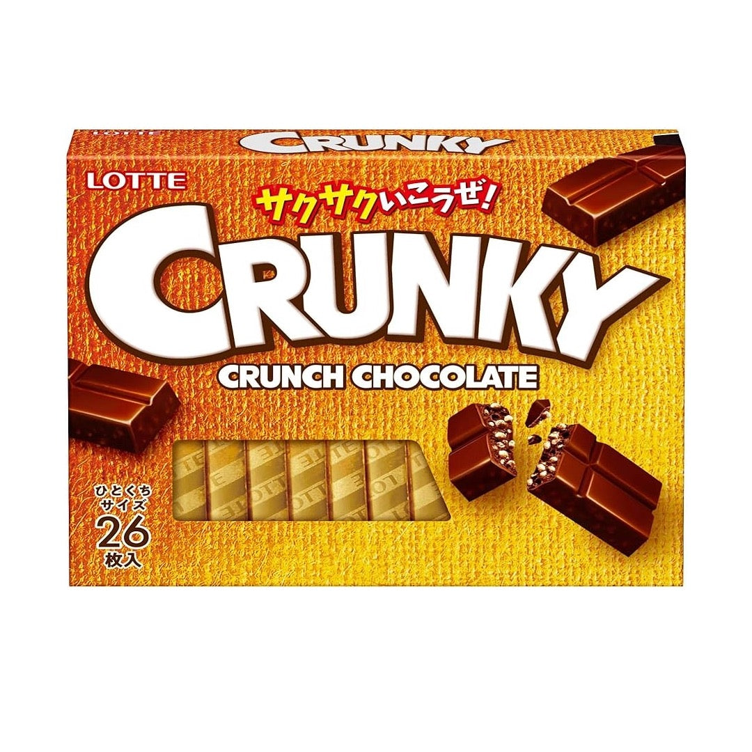 LOTTE CRUNKY CRUNCH CHOCOLATE