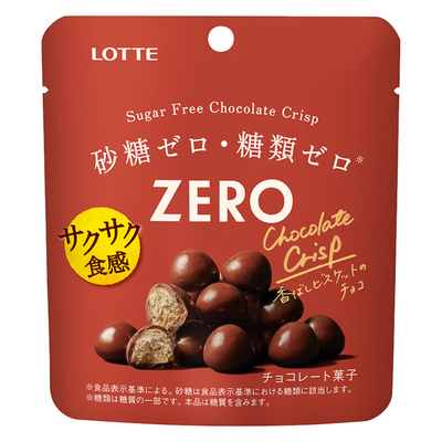 LOTTE ZERO SUGAR CRISPY CHOCOLATE