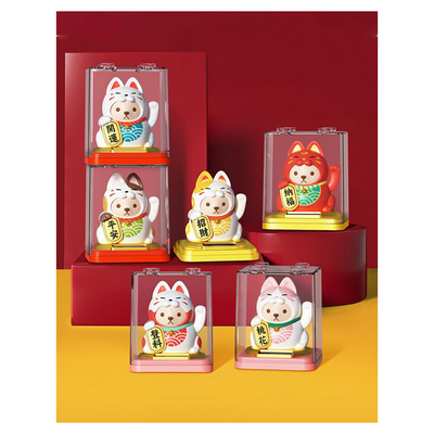 SOLAR TOY LUCKY CUTE CAT