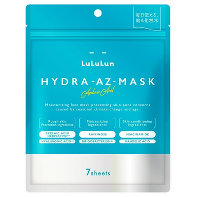 LULULUN HYDRA-AZ FACE MASK 7 SHEETS