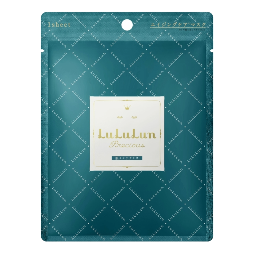 LULULUN PRECIOUS FACE MASK GREEN BALANCE 7SHEETS
