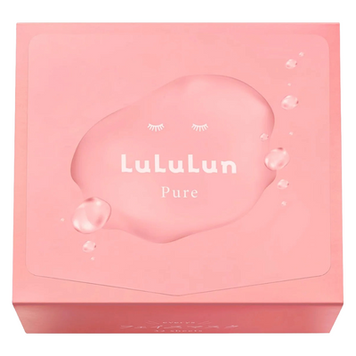 LULULUN PURE FACE MASK PINK 32 SHEETS