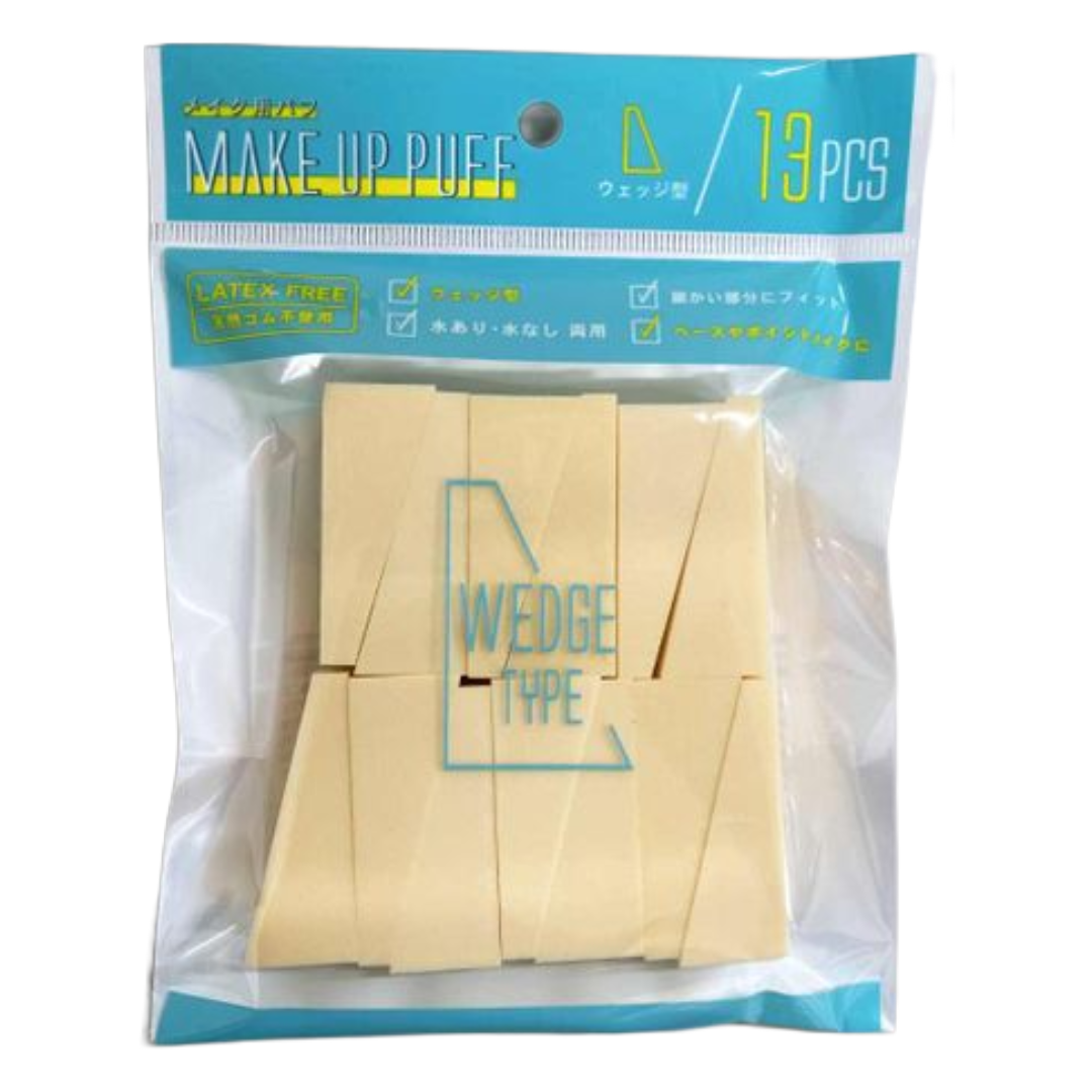 MAKE UP PUFF WEDGE TYPE 13PCS