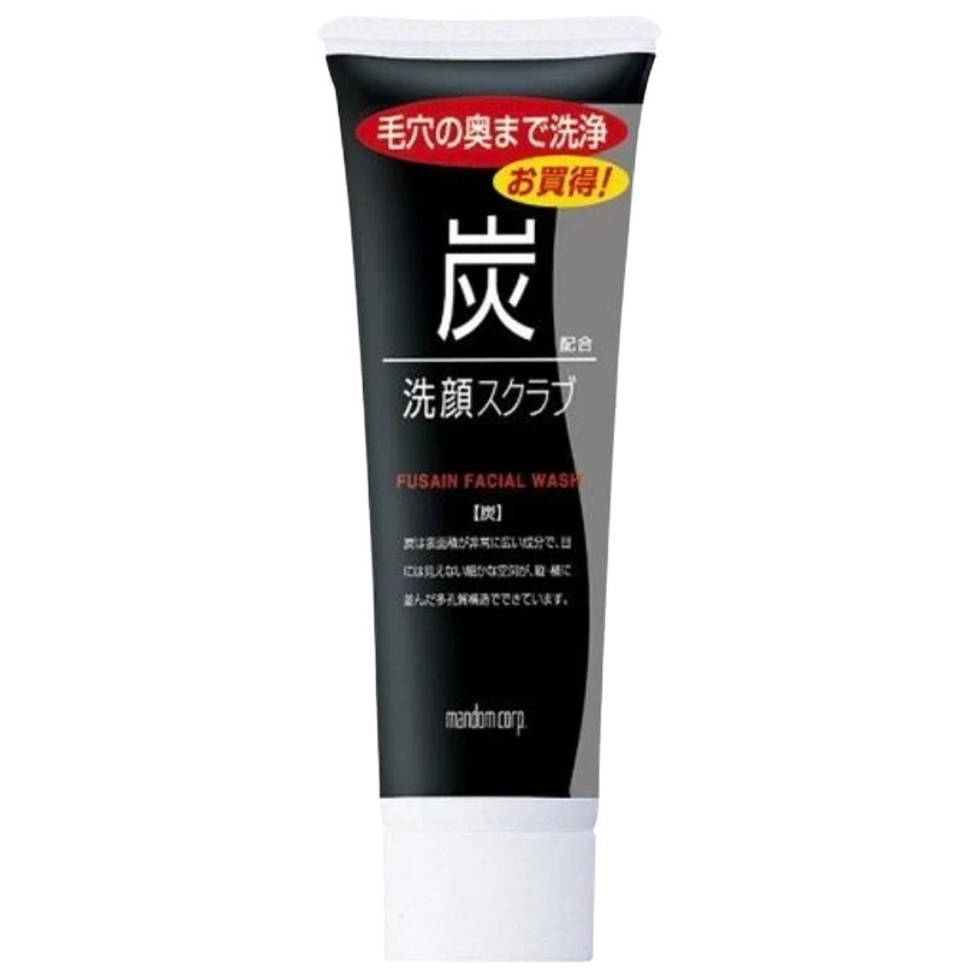 MANDOM FACIAL SCRUBC CHARCOAL FOR MEN