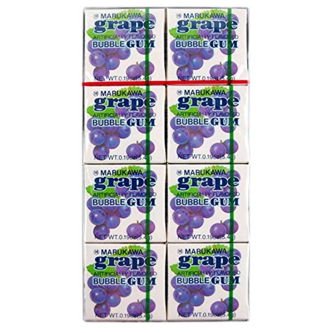 MARUKAWA GRAPE GUM 8P