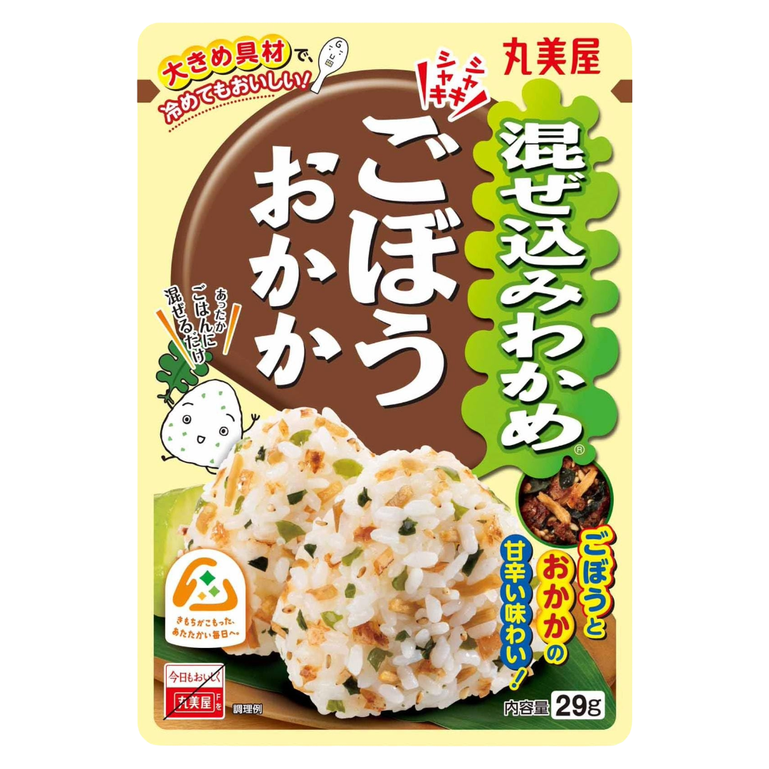 MARUMIYA MAZEKOMI WAKAME GOBO OKAKA BURDOCK BONITO
