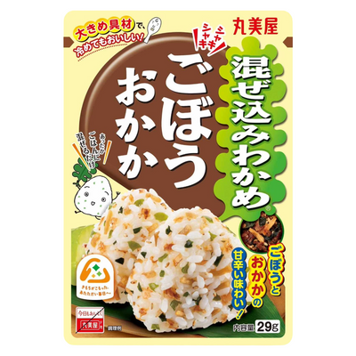MARUMIYA MAZEKOMI WAKAME GOBO OKAKA BURDOCK BONITO